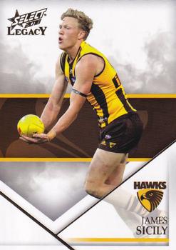 2018 Select Legacy #122 James Sicily Front
